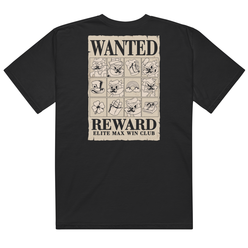 Le Bandit Max Win Shirt โ exclusive Hacksaw Gaming merch